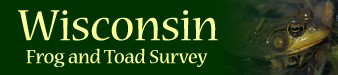 Wisconsin Frog and Toad Survey logo